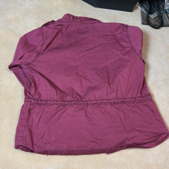 Mudd maroon military jacket - Picture 11 of 12